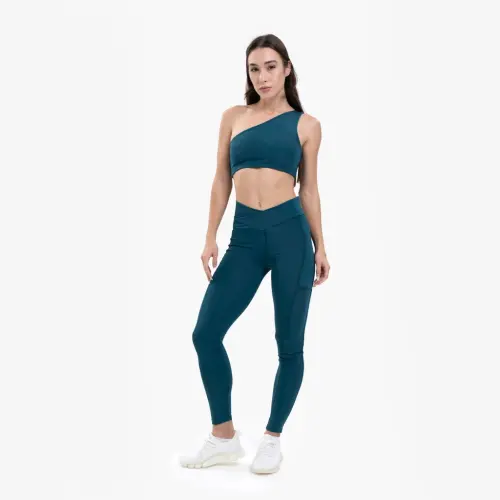 Women’s Leggings - PETROL - 8