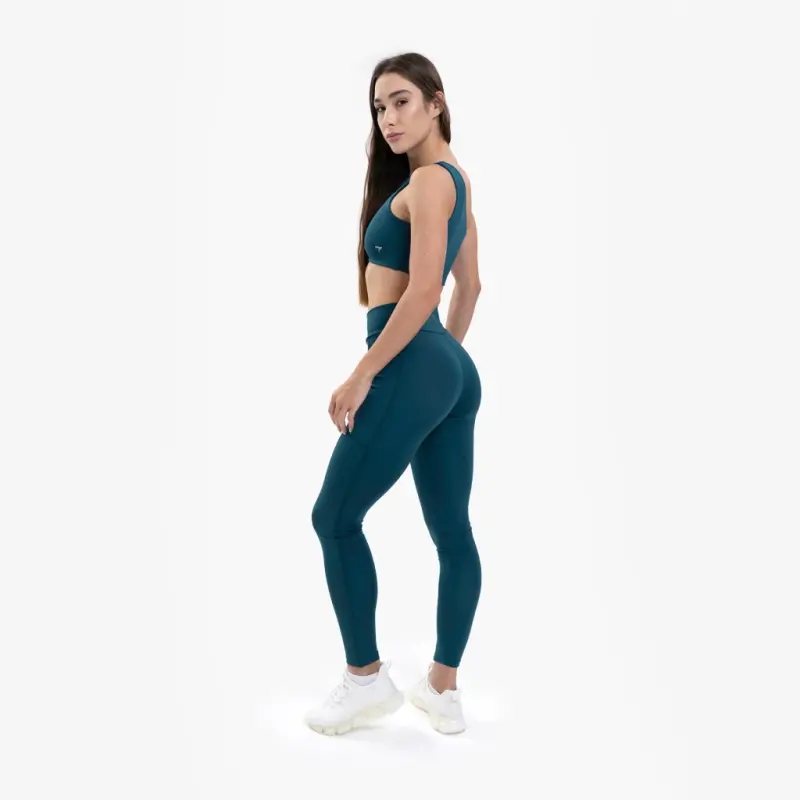 Women’s Leggings - PETROL - 9