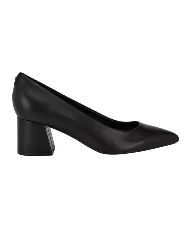 Women's Lenott Pointy Toe Block Heel Pumps - 2