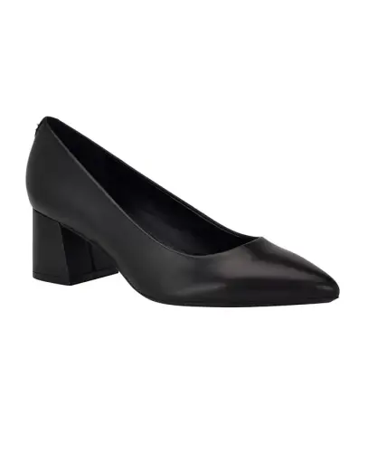 Women's Lenott Pointy Toe Block Heel Pumps 