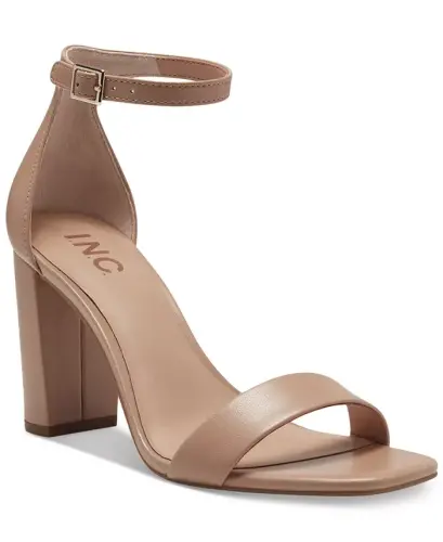 Women's Lexini Two-Piece Sandals, Created for Modazone-Dark Almond 