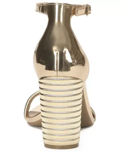 Women's Lexini Two-Piece Sandals, Created for Modazone - Gold - 3