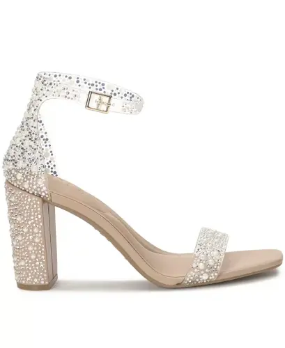 Women's Lexini Two-Piece Sandals, Created for Modazone - Pearl Bling Vinyl - I.N.C. INTERNATIONAL CONCEPTS (1)