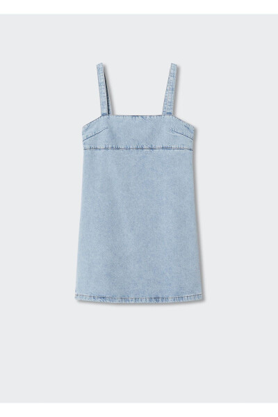 Women's Light Blue Dress - 3