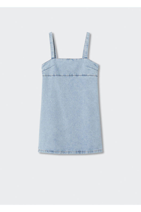 Women's Light Blue Dress - 3