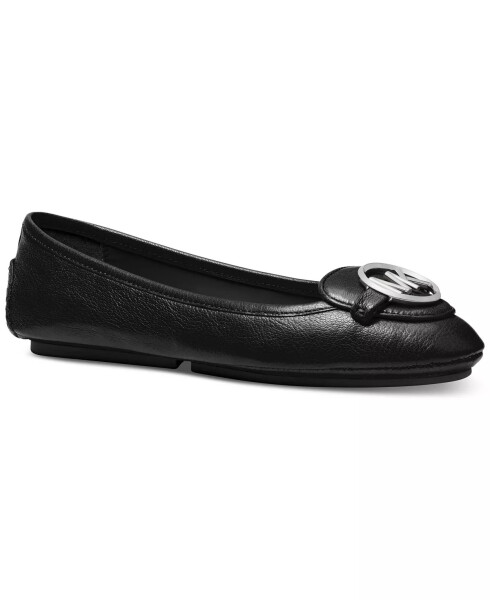 Women’s Lillie Ballet Flats Black/ Silver Buckle - 1