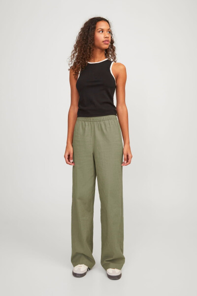 Women's Linen Pants - Poppy - 6