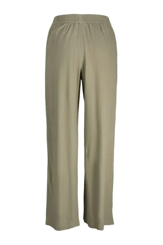 Women's Linen Pants - Poppy-Dusty Olive - 6