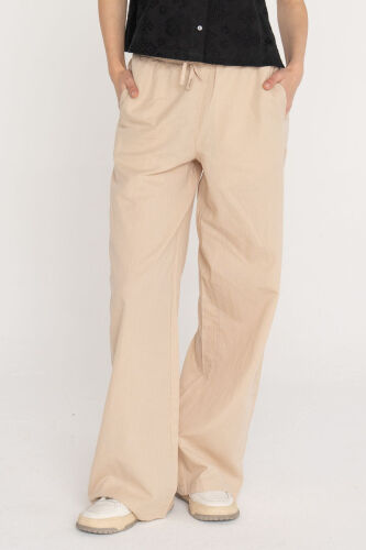 Women's Linen Pants, Relaxed Fit - Flora - JACK & JONES (1)