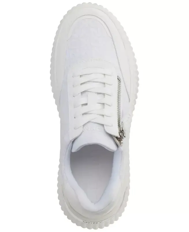 Women's Lissa Logo Platform Sneakers - Bright White - 5