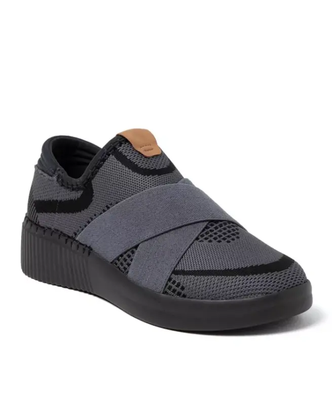 Women's Livie X Strap Knit Trainer Sneaker-Black multi - 1