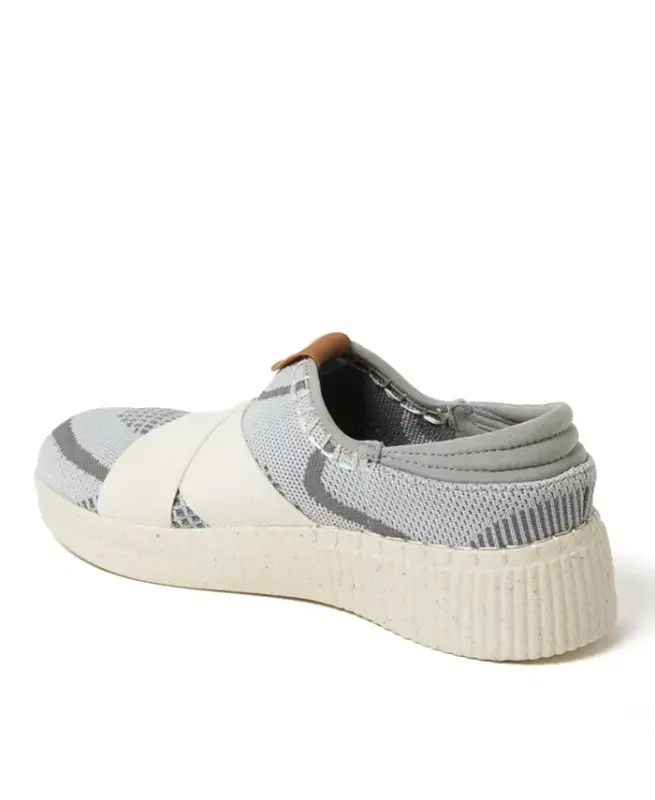Women's Livie X Strap Knit Trainer Sneaker-Light grey - 4