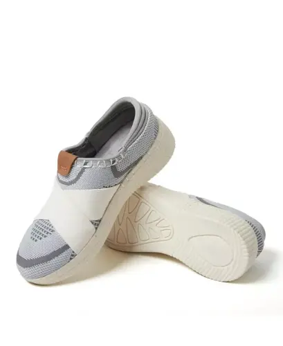 Women's Livie X Strap Knit Trainer Sneaker-Light grey - 5