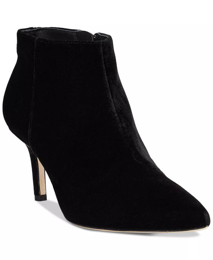 Women's Lizie Dress Booties Black Velvet - 1