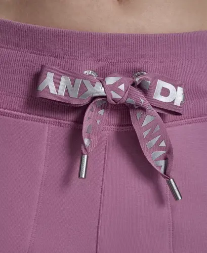 Women's Logo-Drawstring High-Rise Joggers - Dusty Orchid - 4