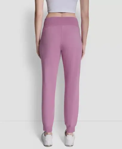 Women's Logo-Drawstring High-Rise Joggers - Dusty Orchid - 5