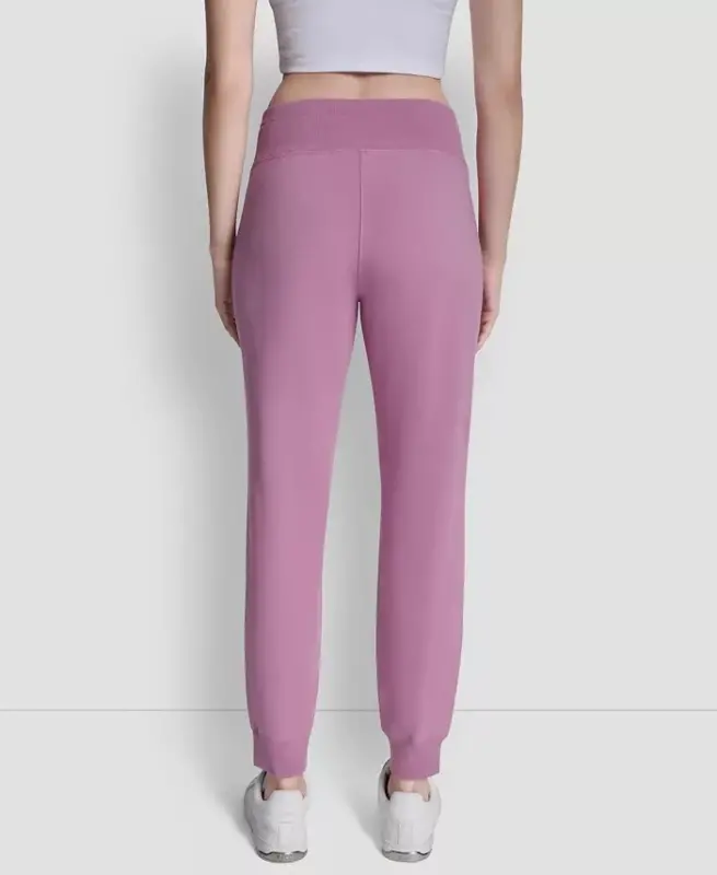 Women's Logo-Drawstring High-Rise Joggers - Dusty Orchid - 5