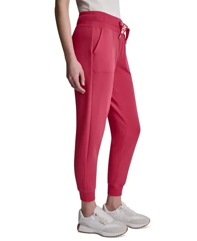 Women's Logo-Drawstring High-Rise Joggers - Punch - 2