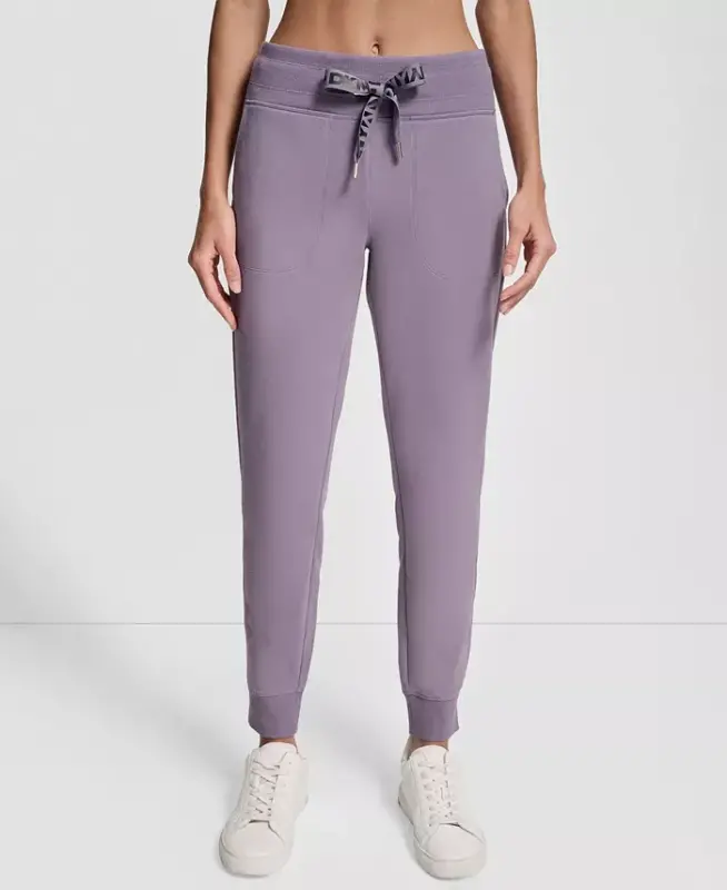 Women's Logo-Drawstring High-Rise Joggers - Vesper - 1