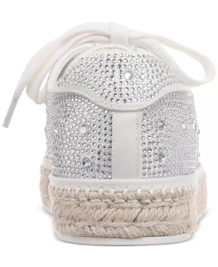 Women's Lola Sneakers, Created for Modazone Silver Espadrille - 3