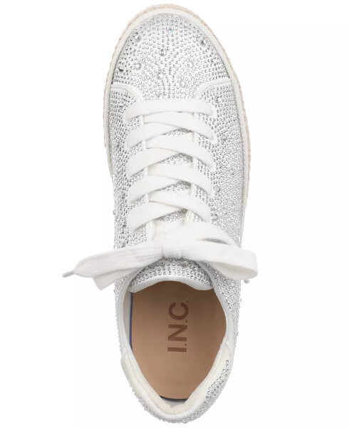 Women's Lola Sneakers, Created for Modazone Silver Espadrille - 4