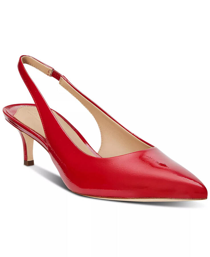 Women's Lolah Pointed-Toe Slingback Pumps Buff - 5