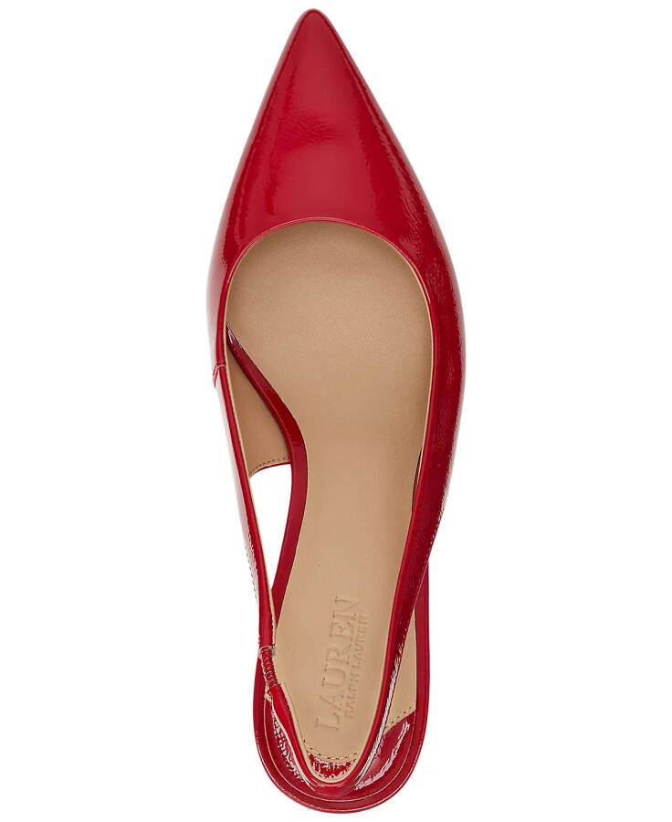 Women's Lolah Pointed-Toe Slingback Pumps Festive Red - 4