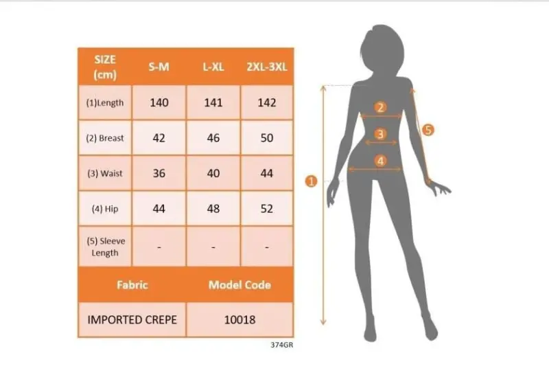 Women's Long Imported Crepe Dress with Lace Detail on Chest and Collar, Boat Neck Look - 4