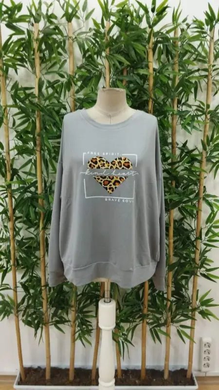Women's Long Sleeve Bicycle Collar Patterned Viscose Two Thread Blouse - 3
