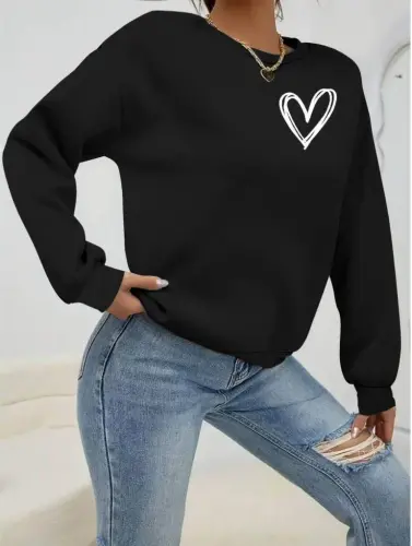 Women's Long Sleeve Bicycle Collar Viscose Two Thread Blouse - 3