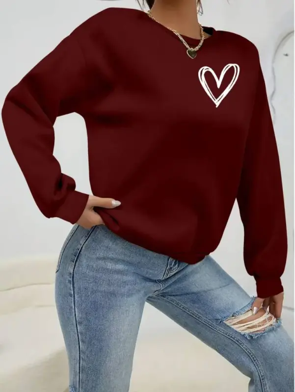 Women's Long Sleeve Bicycle Collar Viscose Two Thread Blouse - 1