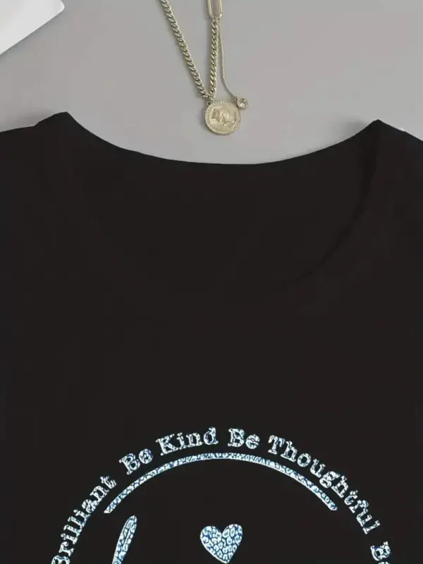 Women's Long Sleeve Bicycle Collar Youdesen Patterned Viscose Blouse - 4