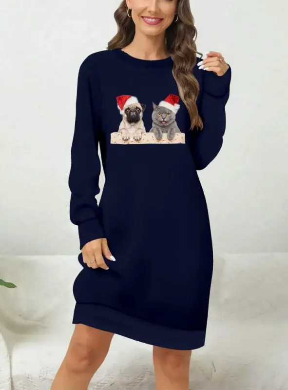 Women's Long Sleeve Bike Collar Patterned Viscose Two Thread Blouse - BÜYÜKBEDENIZ