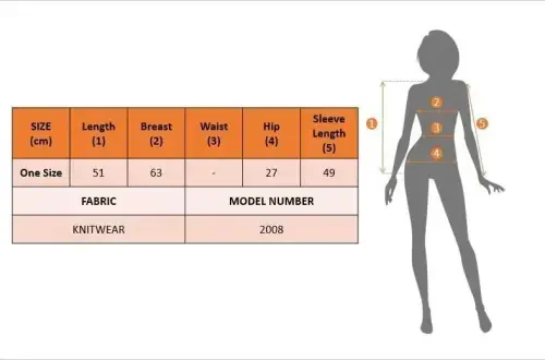 Women's Long Sleeve Button Detail Knitted Cardigan - 5