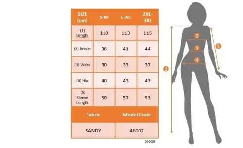 Women's Long Sleeve Chest And Belly Decollete Detail Sandy Midi Dress - 4
