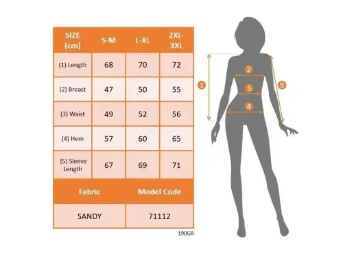 Women's Long Sleeve Chest Window Detail Turtleneck Tulle Sleeves Sandy Blouse - 5