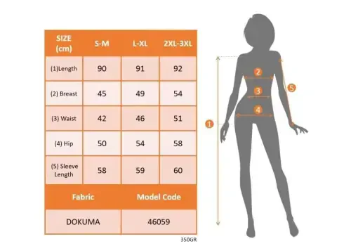 Women's Long Sleeve Crew Neck Mini Woven Dress with Striped Hem Detail - 5