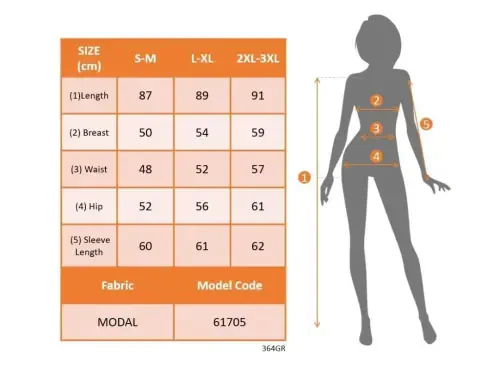 Women's Long Sleeve Crew Neck Patterned Mini Modal Dress - 4