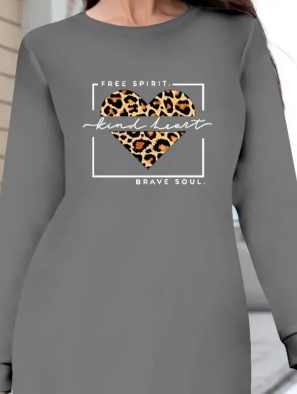 Women's Long Sleeve Crew Neck Patterned Viscose Two Thread Blouse - 3