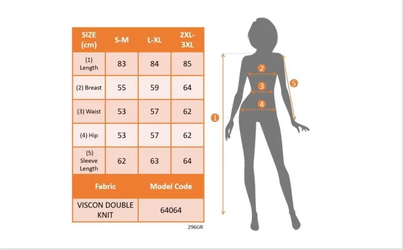 Women's Long Sleeve Crew Neck Sun Patterned Viscose Two Thread Dress - BÜYÜKBEDENIZ