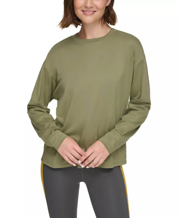 Women's Long-Sleeve Crewneck T-Shirt Bonsai - 1