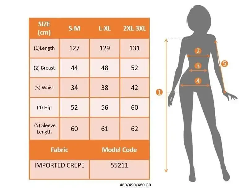 Women's Long Sleeve Crossover Neckline Crisscross Detailed Two-Color Midi Imported Crepe Dress - 7