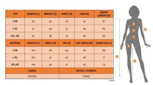 Women's Long Sleeve Front Zippered Short Modal Purple Jacket and Pants Set - 5