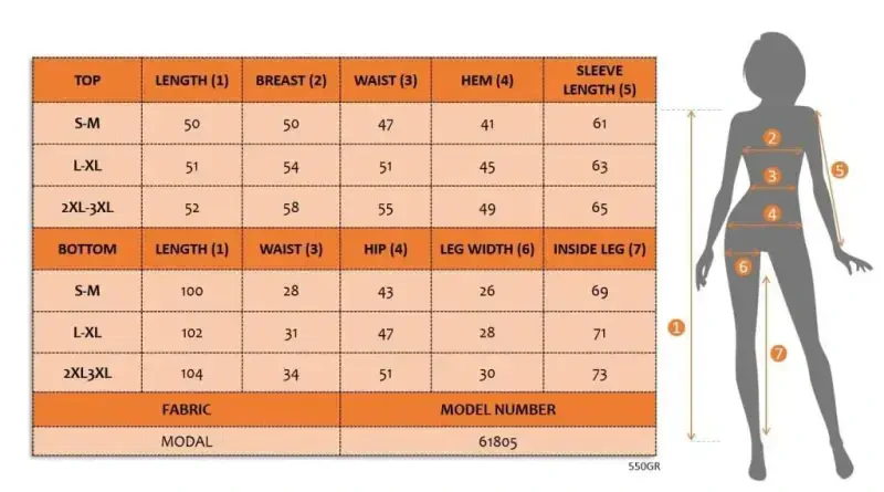 Women's Long Sleeve Front Zippered Short Modal Purple Jacket and Pants Set - 5