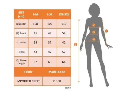 Women's Long Sleeve Geometric Collar Midi Imported Crepe Dress - 5