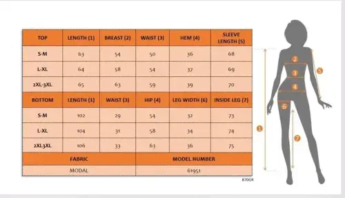 Women's Long Sleeve Hooded Front Zipper Leopard Patterned Modal Blouse and Pants Set - 5