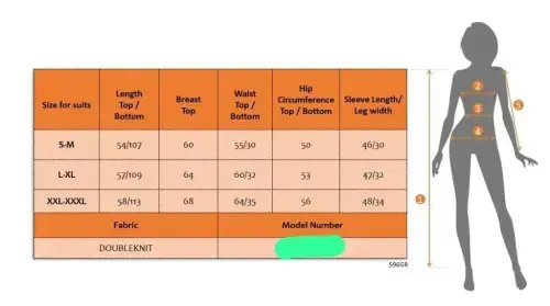 Women's Long Sleeve Nope Printed Ribbed Waist Two Piece Set - 5