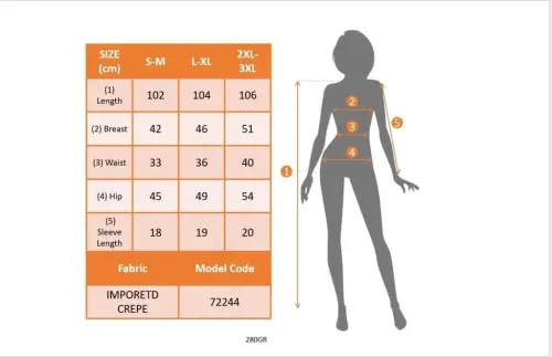 Women's Long Sleeve Ruffled Wrap Neck Side Ruched Imported Crepe Dress - 4