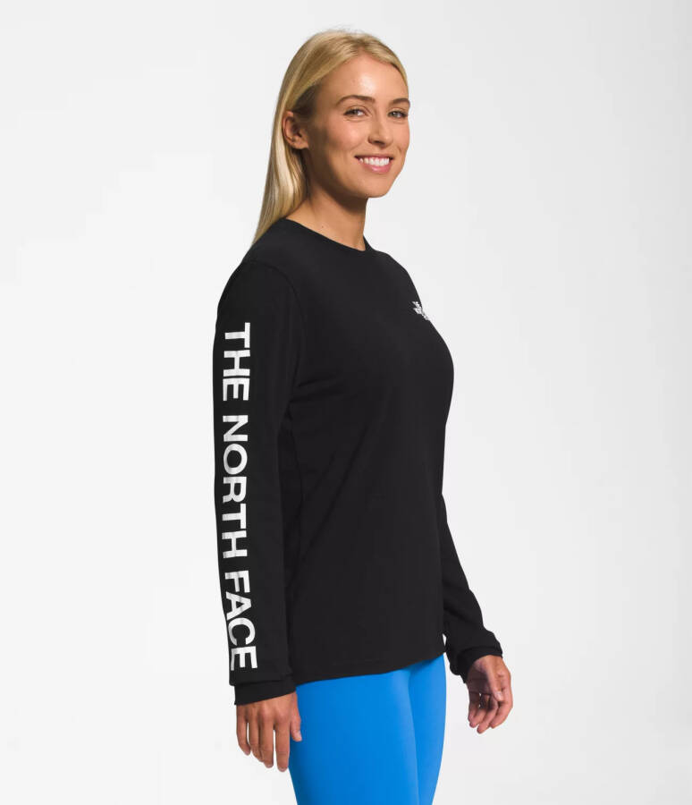 Women’s Long-Sleeve Sleeve Hit Graphic Tee - 3