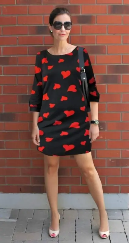 Women's Long Sleeve Turtleneck Bodycon Mini Dress - 2